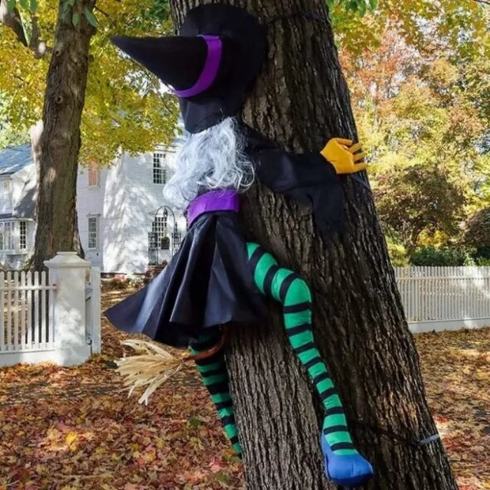 alwaysdwellTM - 🎃Large Crashing Witch Halloween Decorations🧙♀