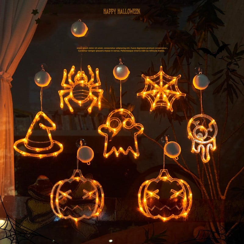 alwaysdwellTM - 【Halloween🎃】Upgrade Halloween Window Lights Decorations
