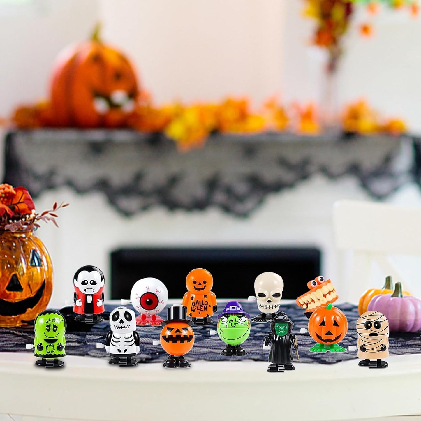 alwaysdwellTM - Halloween pumpkin ghost head toy