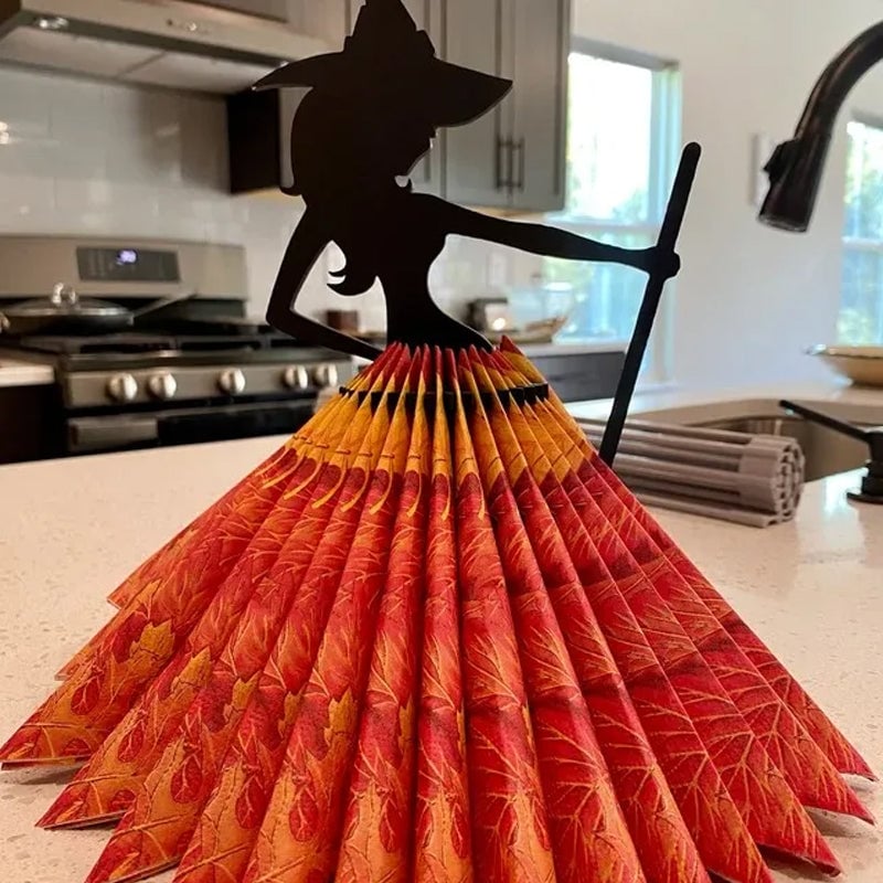 alwaysdwellTM - Wooden Witch Ornament