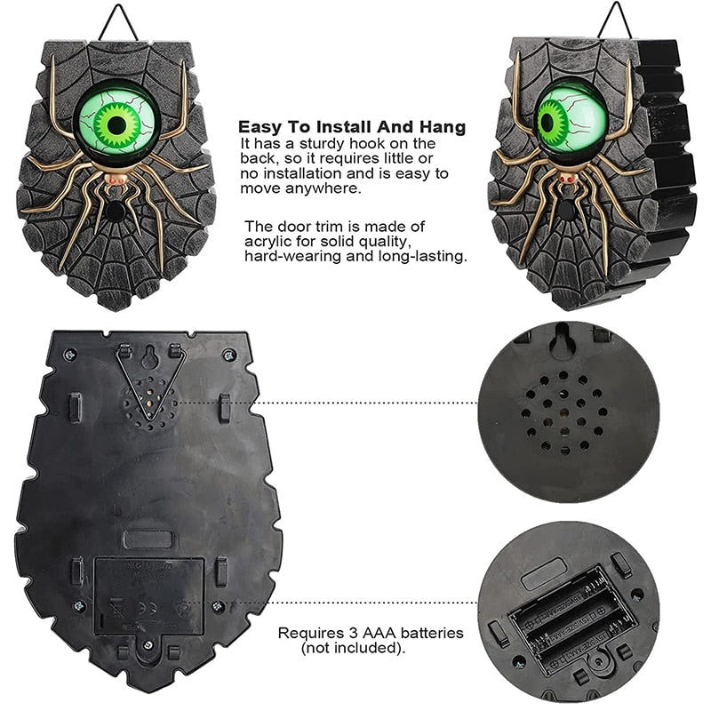 alwaysdwellTM - 🎃Halloween Decoration One Eyed Doorbell🦇