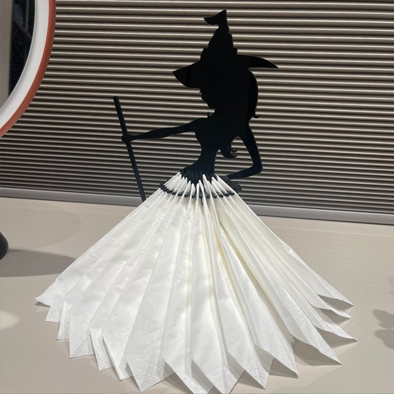 alwaysdwellTM - Wooden Witch Ornament