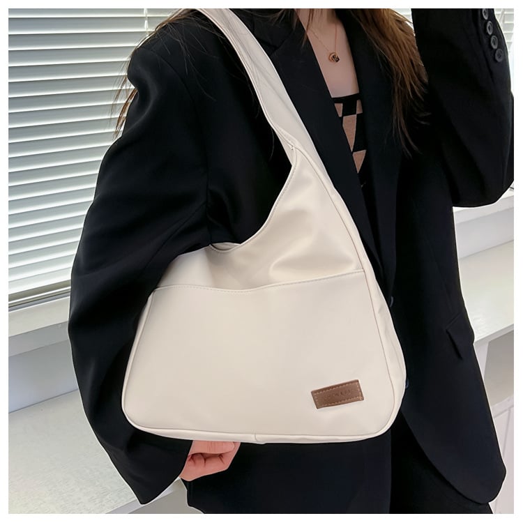 alwaysdwell™ - Simple PU leather tote bag