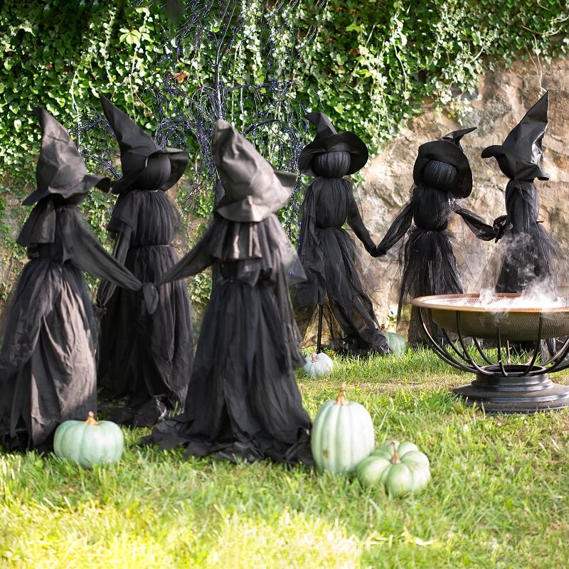 alwaysdwellTM - 🔥60% OFF🔥 Lighted Halloween Witch Decoration🧙