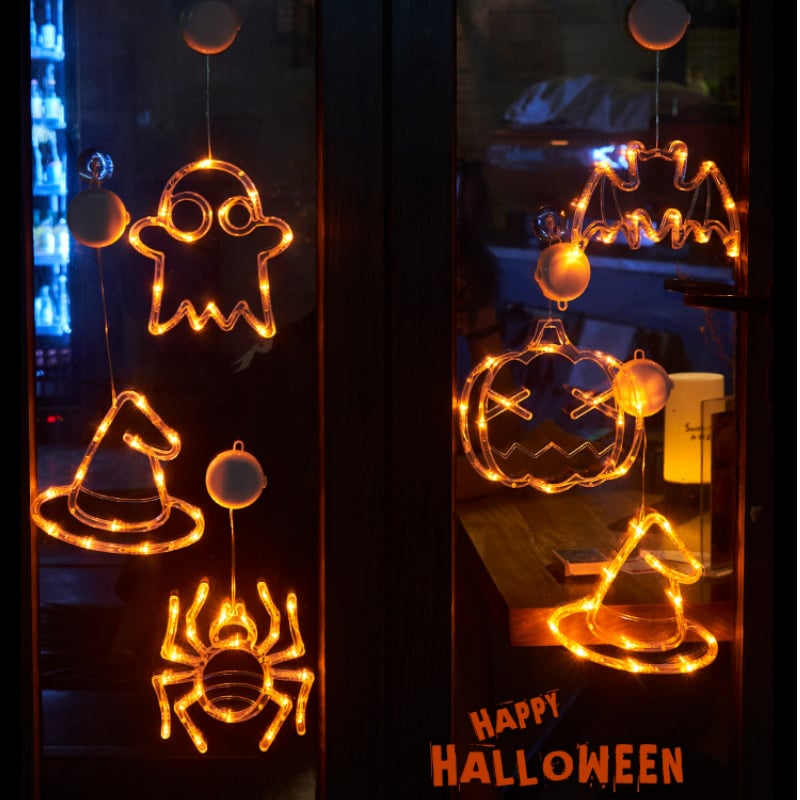 alwaysdwellTM - 【Halloween🎃】Upgrade Halloween Window Lights Decorations