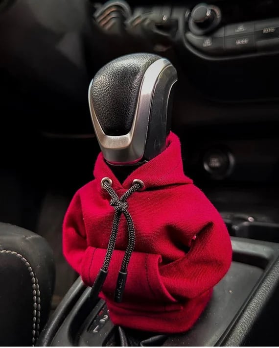 alwaysdwellTM - Hoodie Car Gear Shift Cover