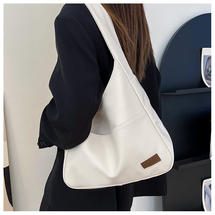 alwaysdwell™ - Simple PU leather tote bag