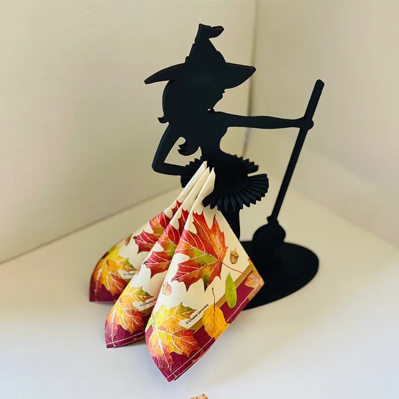 alwaysdwellTM - Wooden Witch Ornament