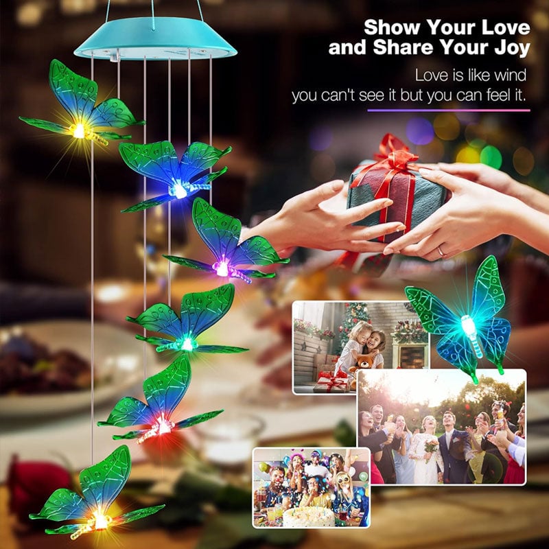 alwaysdwellTM - Hot Sale 40%OFF💥Solar Wind Chimes Decorative Lanterns