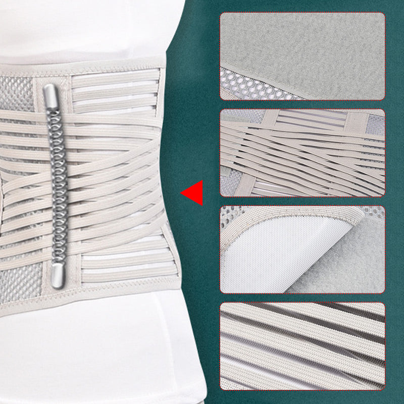 alwaysdwellTM - 🎁Hot pressed mesh breathable steel plate support waist