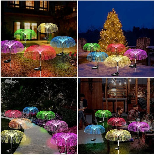 alwaysdwellTM - š„Promotion 50% off-Solar Garden Color Changing Jellyfish Light-Decorate your garden