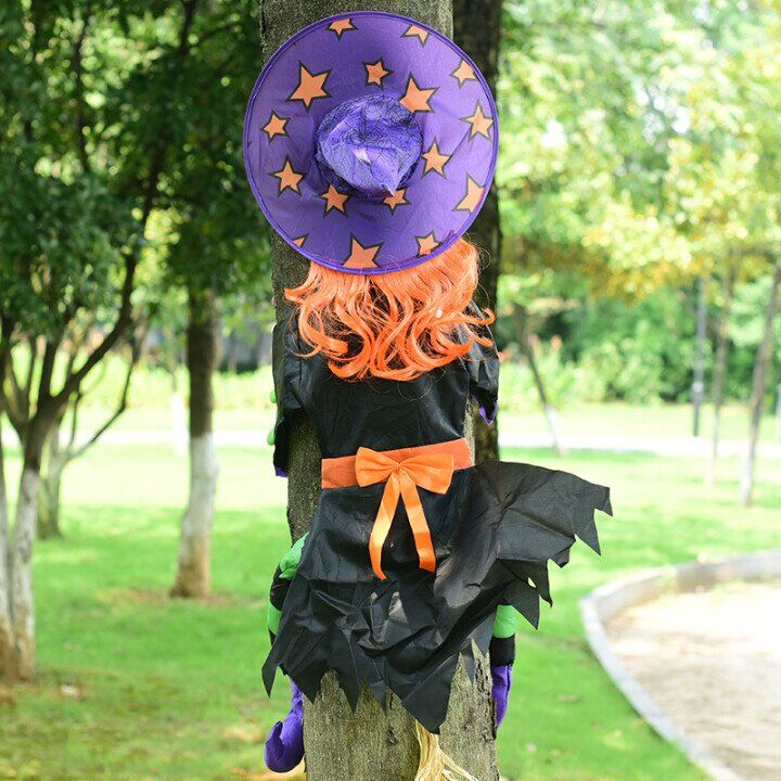 alwaysdwellTM - 🎃Large Crashing Witch Halloween Decorations🧙♀