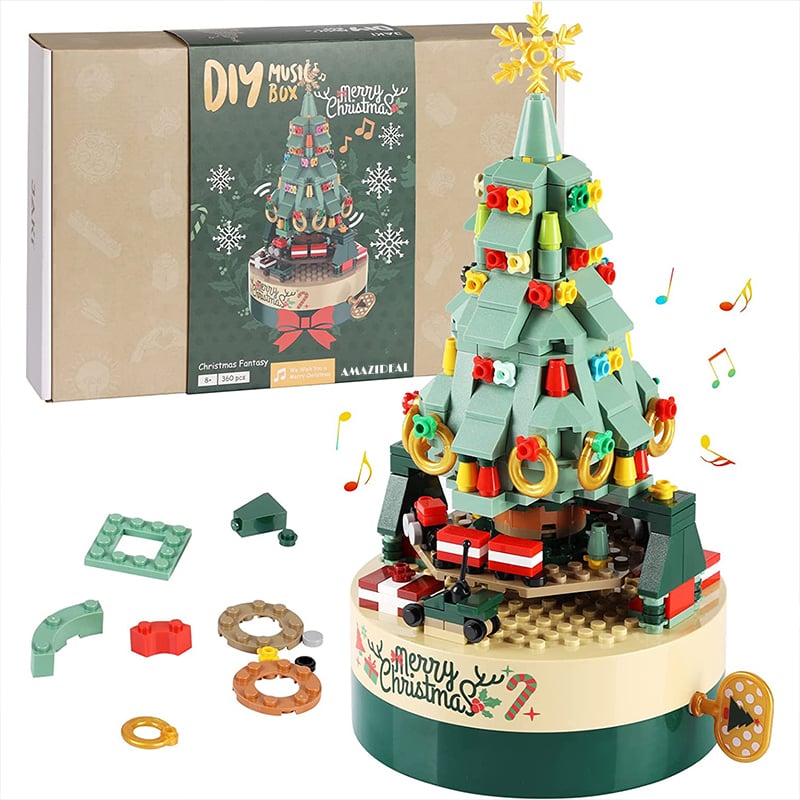 alwaysdwellTM - Christmas Pre-Sale 49% OFF- DIY Building Blocks Christmas Tree Octavo Box (360 Pcs)