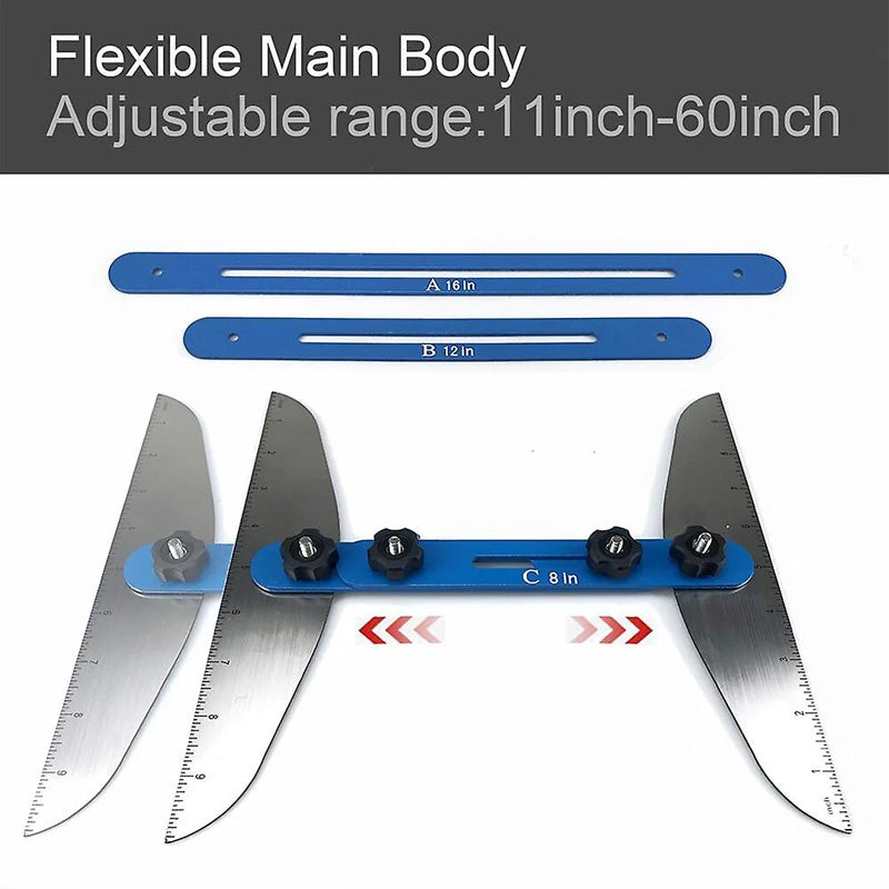 alwaysdwellTM - Stair Treads Gauge Template Tool