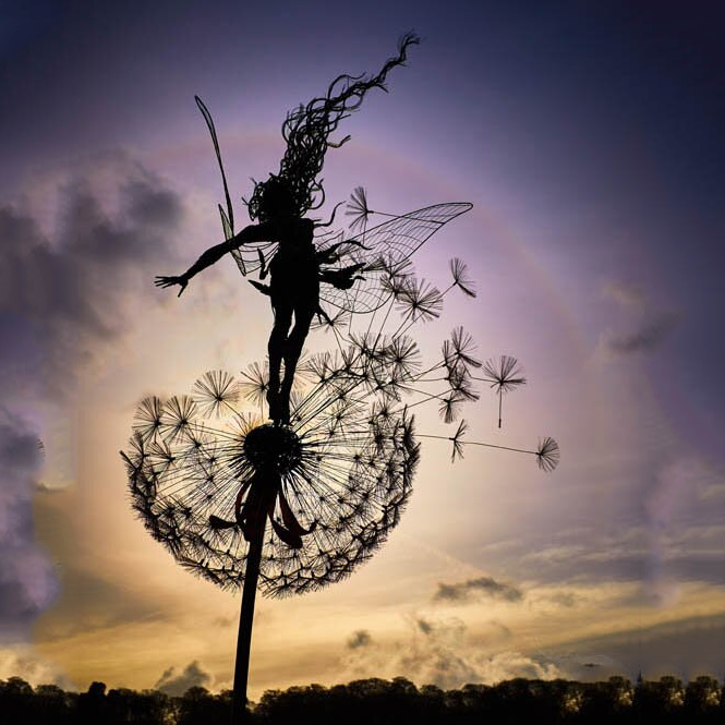 alwaysdwellTM - Perfect Wonderland Garden Decoration -The Naughty Spirits Are Dancing