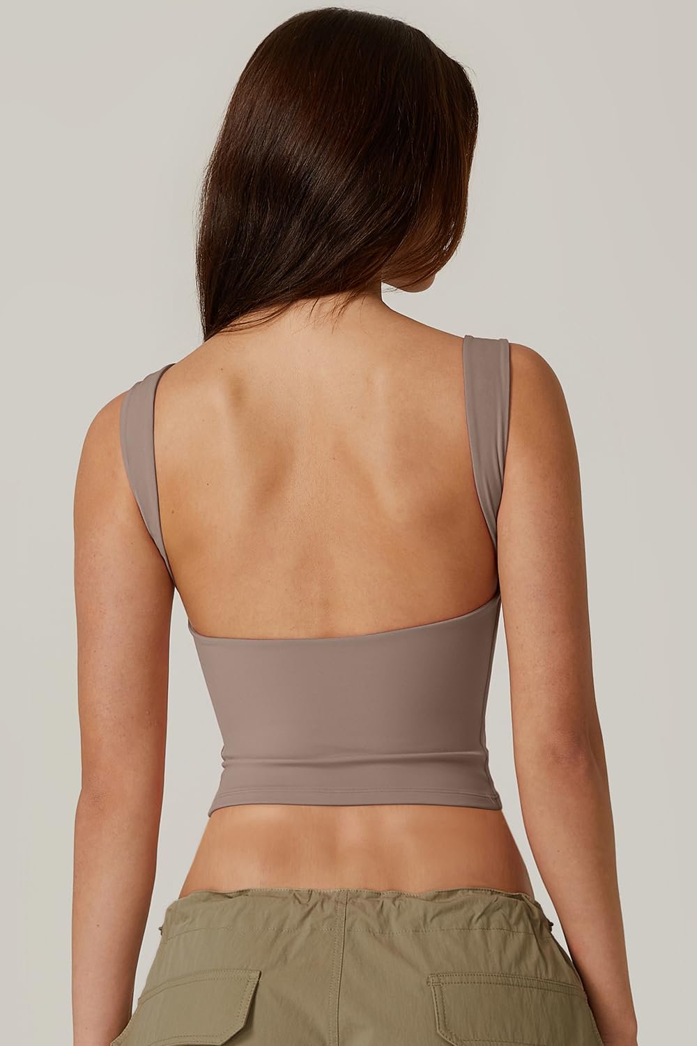 alwaysdwellTM - Sexy Open Back Sleeveless Crop Tank High Neck Slim Fit Cropped Tee Shirt Y2k Tops