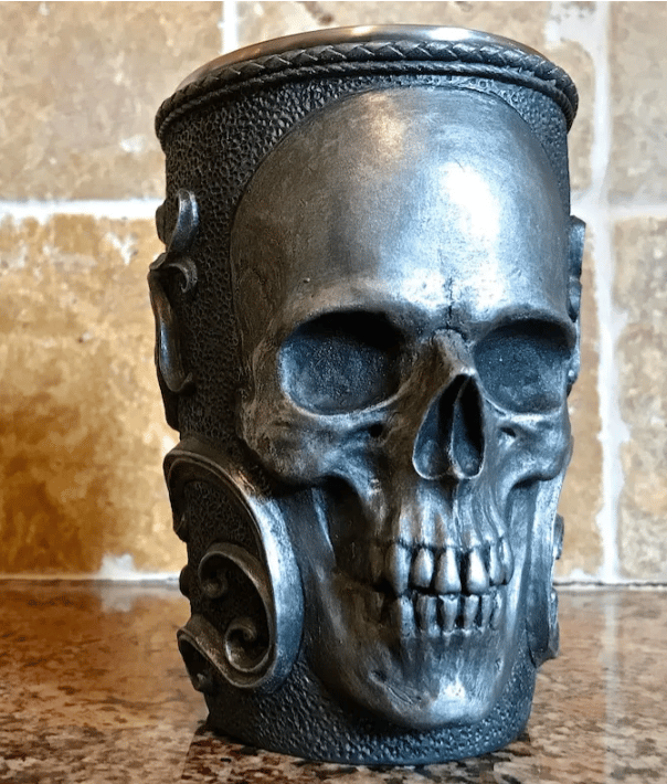 alwaysdwellTM - Necromancer Skull Mug Handicraft Cup Zombie Style
