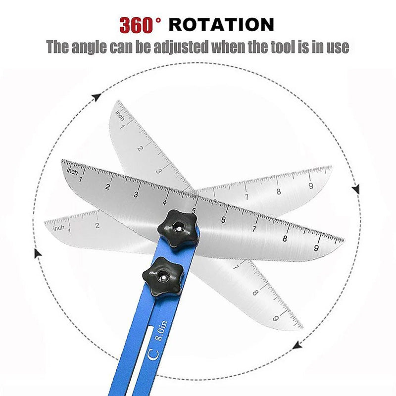 alwaysdwellTM - Stair Treads Gauge Template Tool