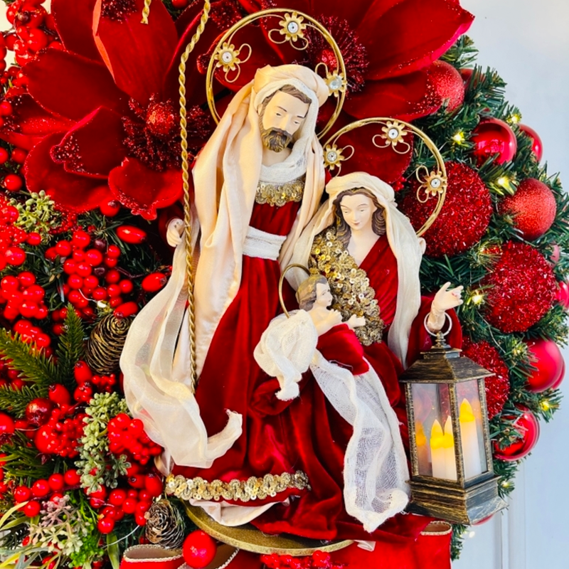 alwaysdwellTM - 🎄Sacred Christmas Wreath