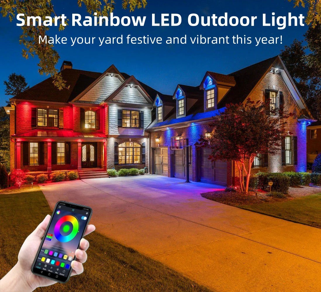 alwaysdwellTM - 🎅 Early Christmas 49%OFF - Smart Rainbow LED Permanent Outdoor Light - Smartlight 🎁
