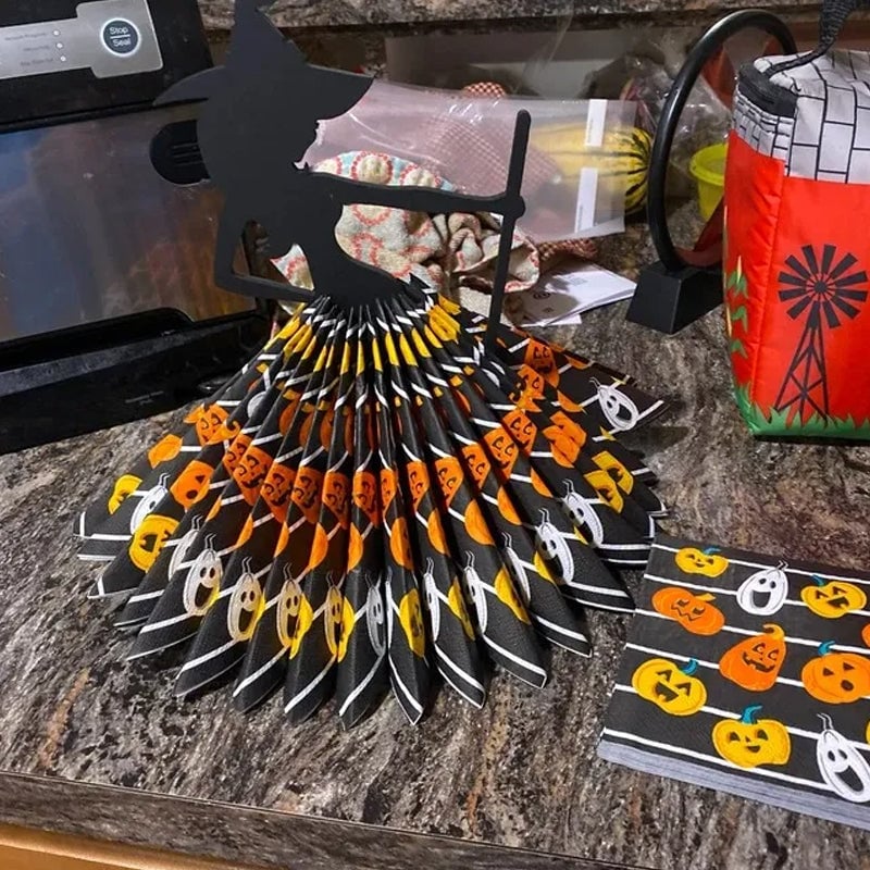 alwaysdwellTM - Wooden Witch Ornament
