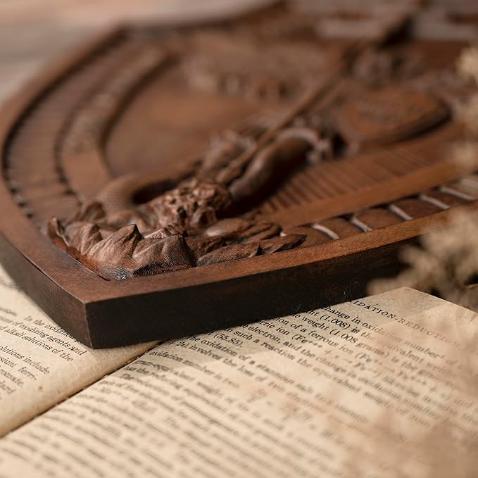 alwaysdwellTM - 🎁Shield Archangel Michael Solid wood carving gift