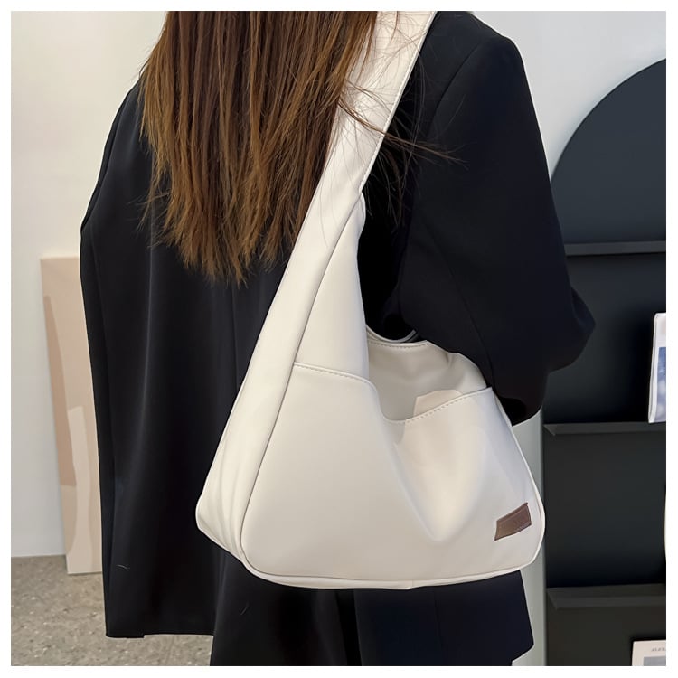 alwaysdwell™ - Simple PU leather tote bag