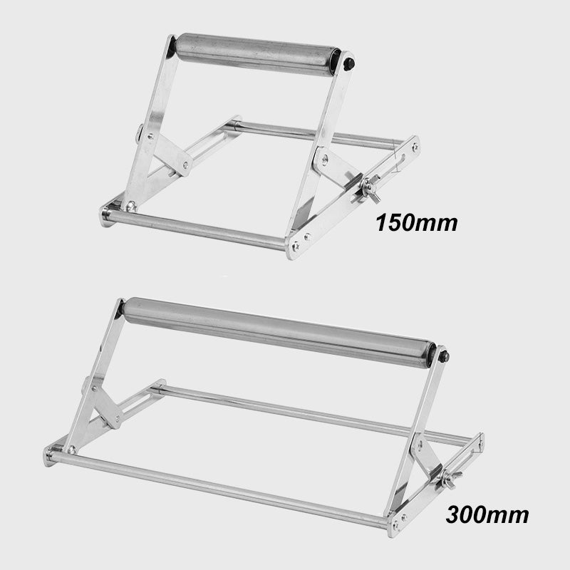 alwaysdwellTM - Foldable Stainless Steel Stand with One Roller - Cutting Machine Companion