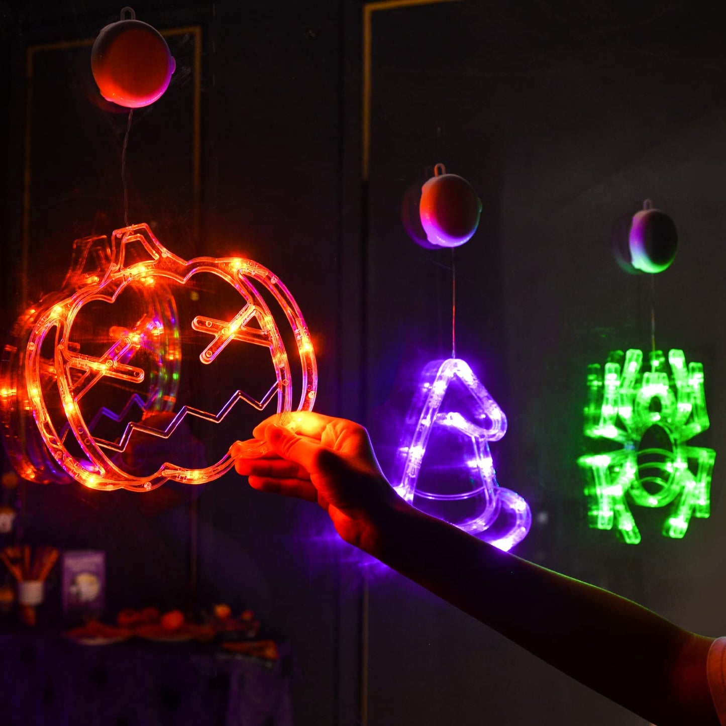 alwaysdwellTM - 【Halloween🎃】Upgrade Halloween Window Lights Decorations