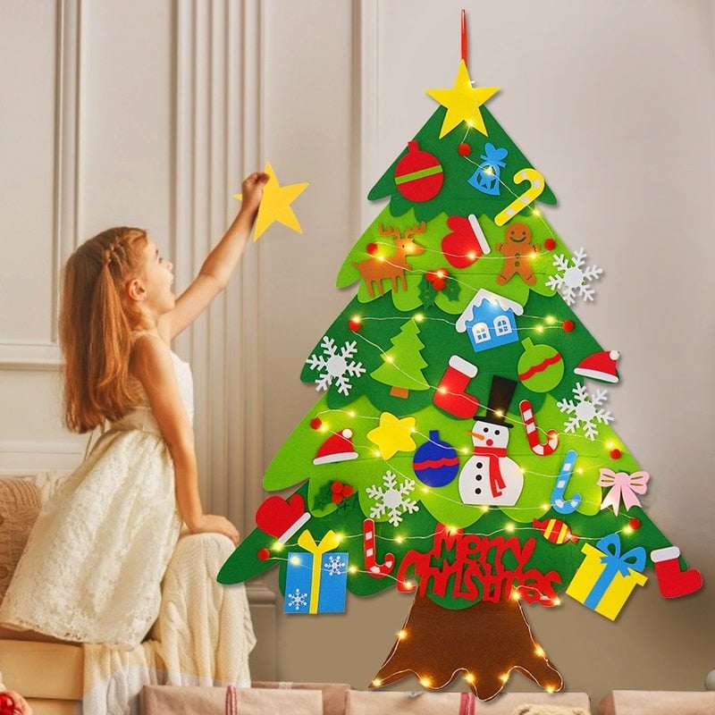 alwaysdwellTM - DIY Felt Christmas Tree Set