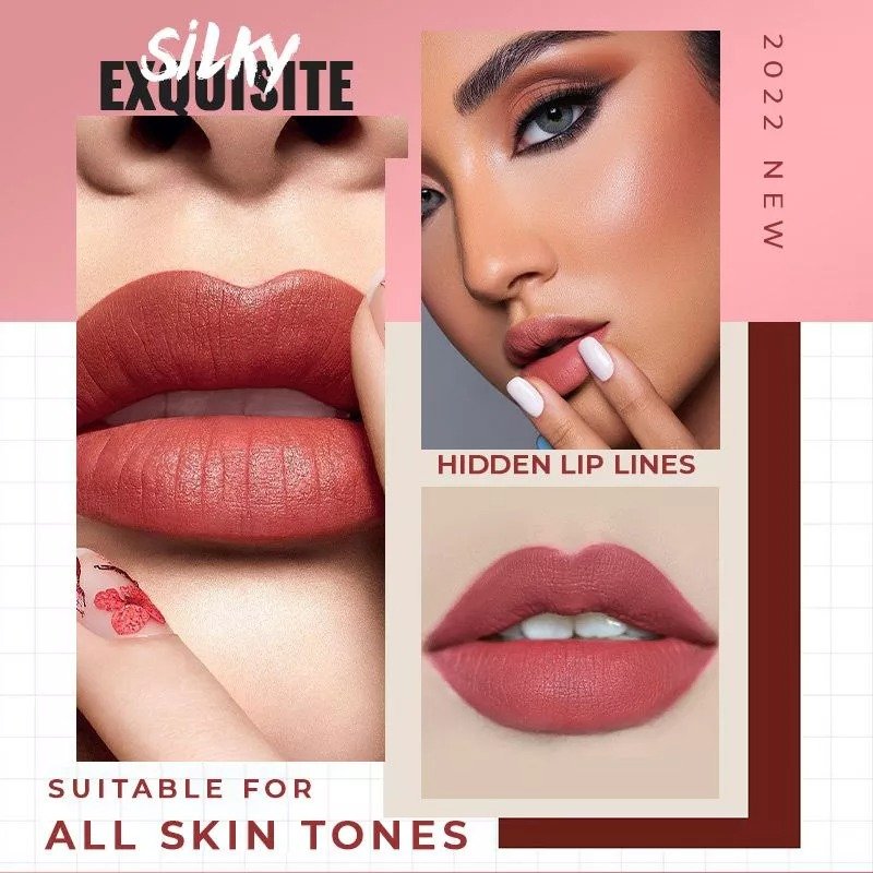 alwaysdwellTM - 12 Color Rotating Sharpenable Matte Lipstick Pencils