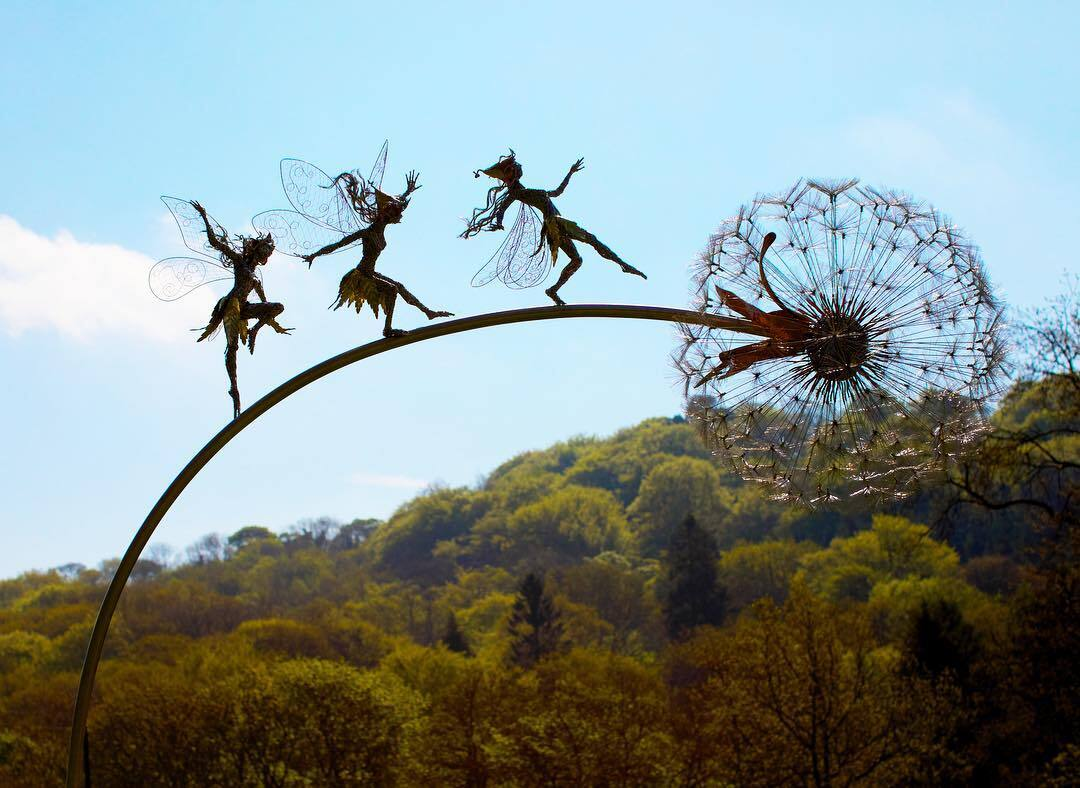 alwaysdwellTM - Perfect Wonderland Garden Decoration -The Naughty Spirits Are Dancing