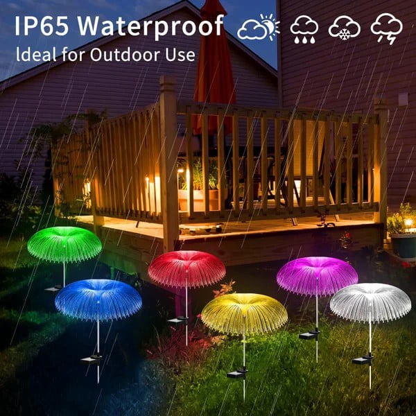 alwaysdwellTM - 🔥Promotion 50% off-Solar Garden Color Changing Jellyfish Light-Decorate your garden