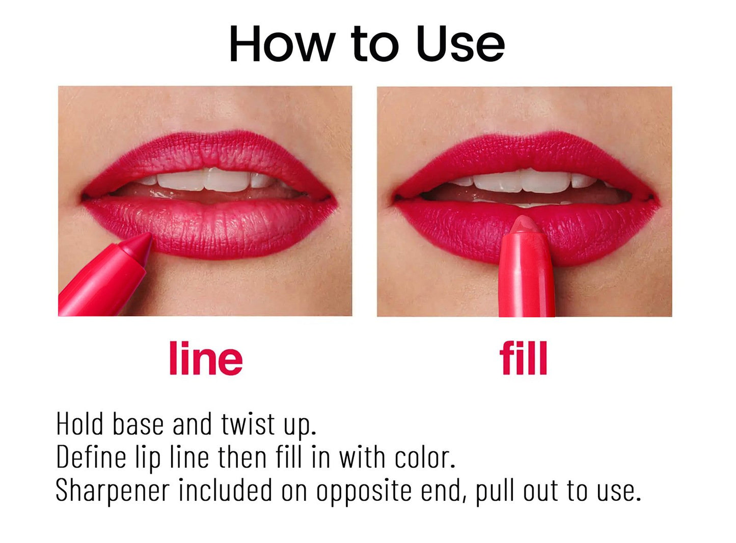 alwaysdwellTM - 12 Color Rotating Sharpenable Matte Lipstick Pencils