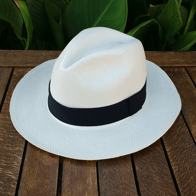 Alwaysdwell - Handwoven Ecuador Panama Hat-Classical