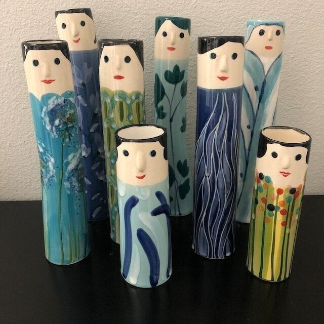 alwaysdwellTM - 🎁Mother's Day 💐-Spring Family Bud Vases👪