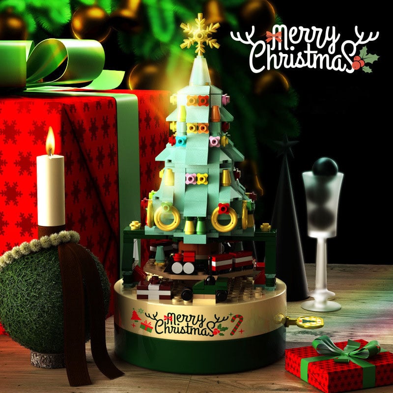 alwaysdwellTM - Christmas Pre-Sale 49% OFF- DIY Building Blocks Christmas Tree Octavo Box (360 Pcs)