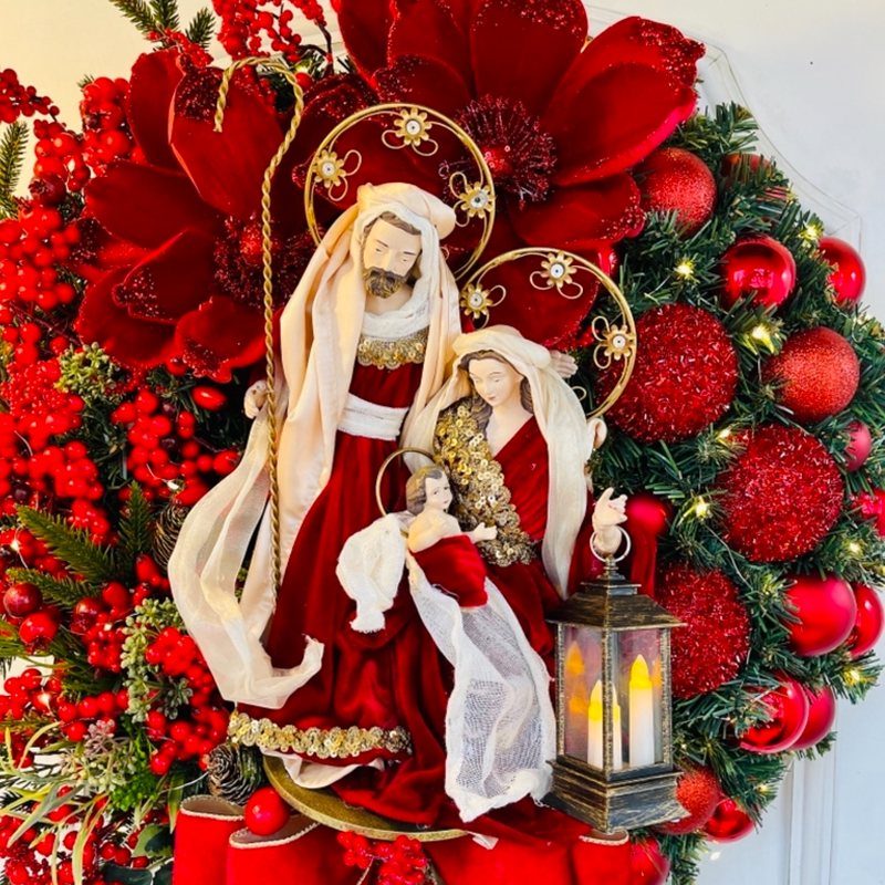 alwaysdwellTM - 🎄Sacred Christmas Wreath