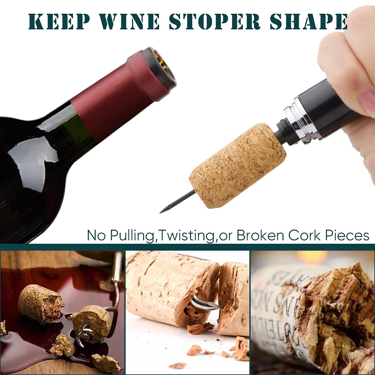 alwaysdwellTM - Air pressure wine corkscrew🍾