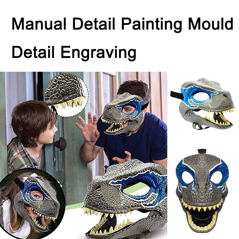 alwaysdwellTM - Halloween Party Horror Dinosaur Headgear Mask