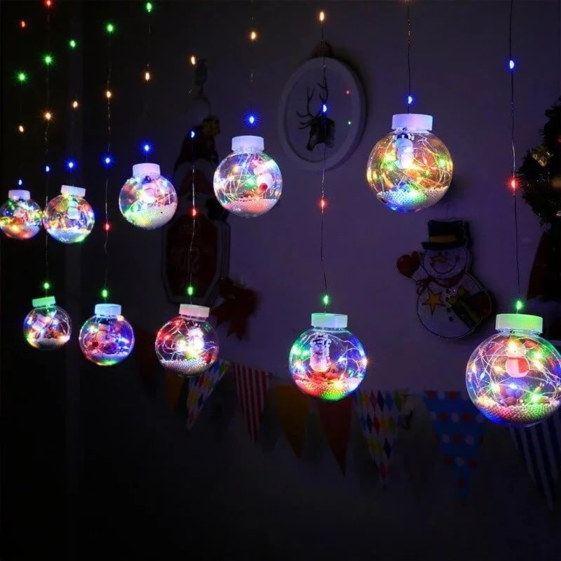 alwaysdwellTM - 🎄Christmas Led Wishing Ball String Lights Decorations