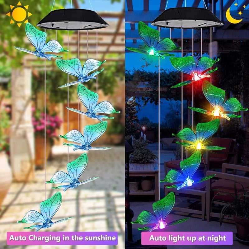 alwaysdwellTM - Hot Sale 40%OFF💥Solar Wind Chimes Decorative Lanterns
