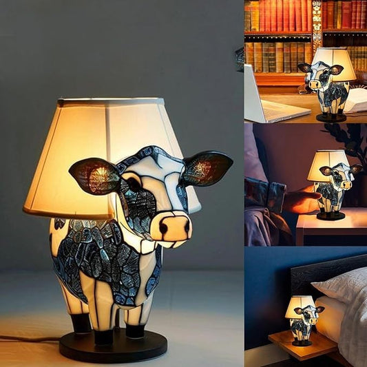alwaysdwellTM - ANIMAL COW TABLE LAMP