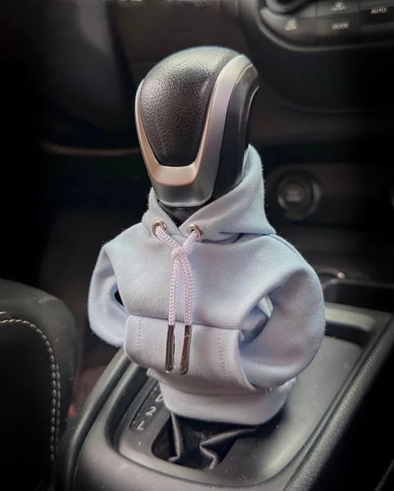 alwaysdwellTM - Hoodie Car Gear Shift Cover