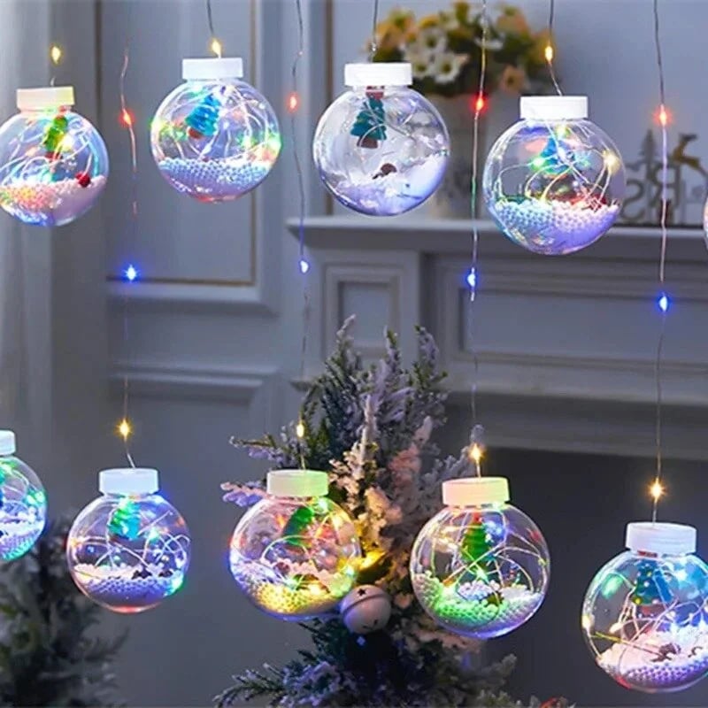 alwaysdwellTM - 🎄Christmas Led Wishing Ball String Lights Decorations