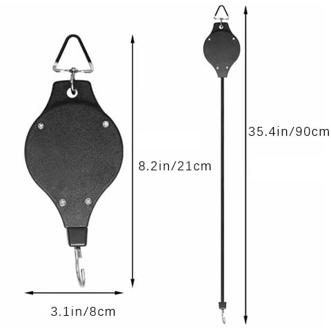 alwaysdwellTM - 🌳Plant Pulley Set For Garden Baskets Pots, Birds Feeder