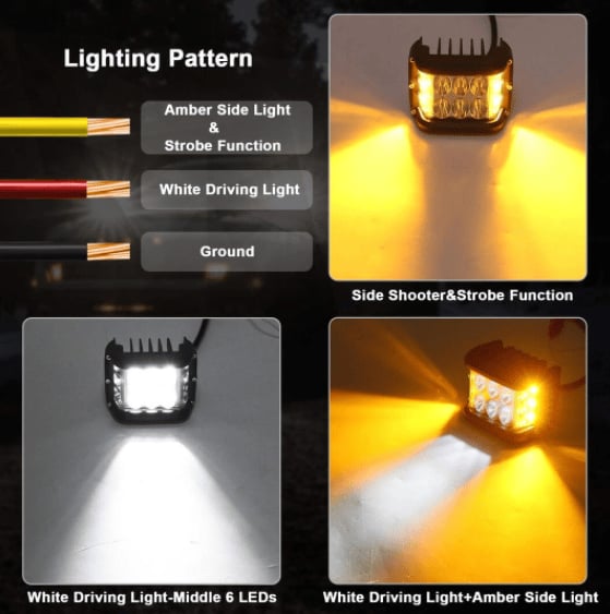 alwaysdwellTM - 🎁Car double-sided LED dual-color light