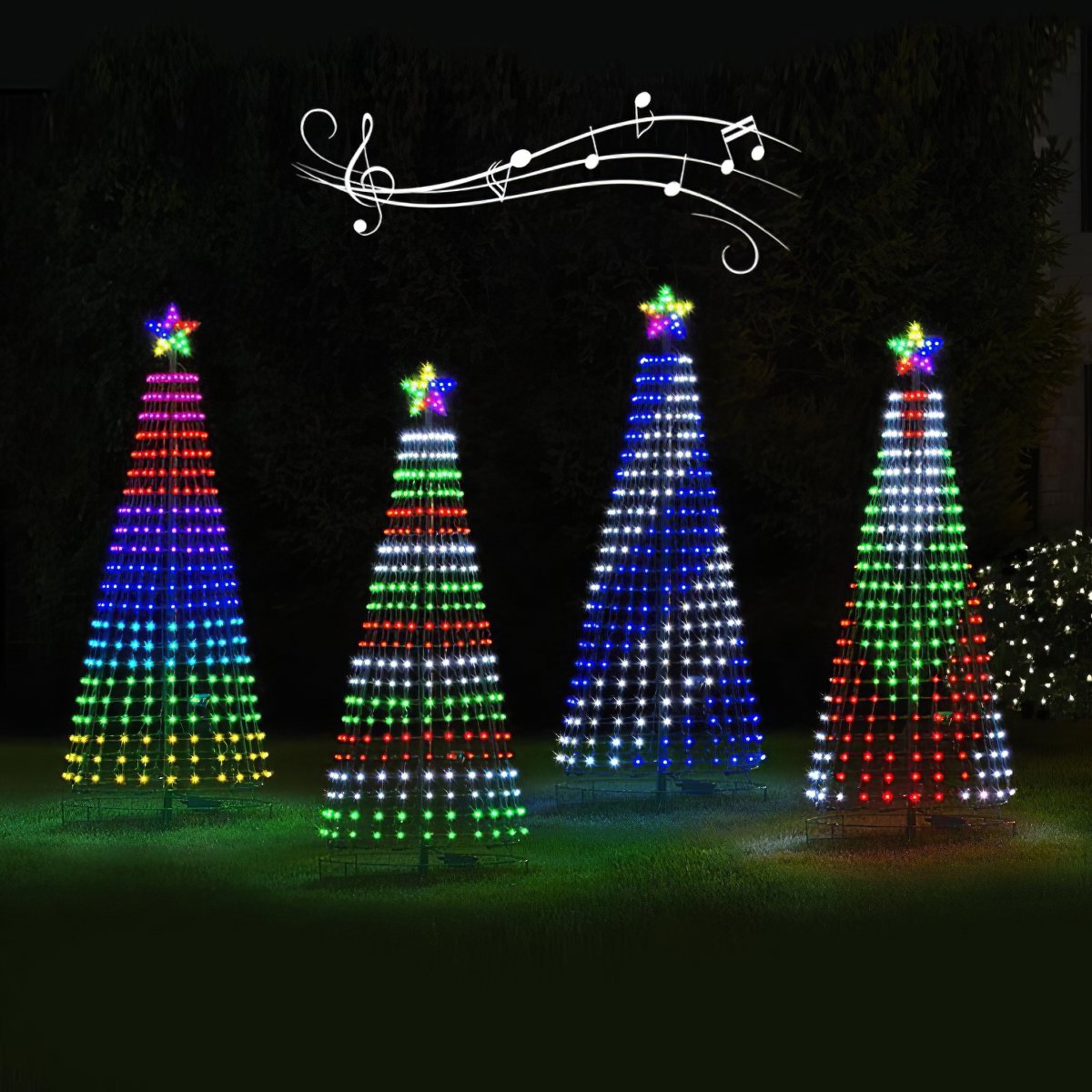 alwaysdwellTM - The Choreographed Light Show Tree
