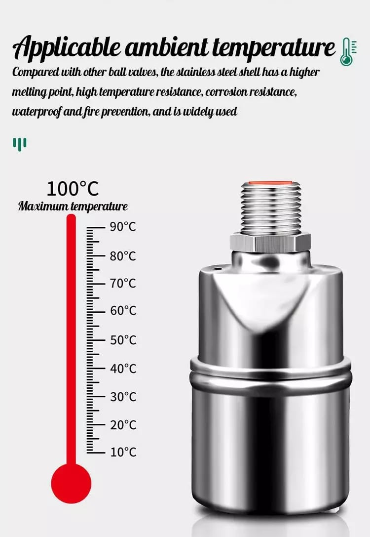 alwaysdwellTM - 304 stainless steel completely automatic water level control floating valve