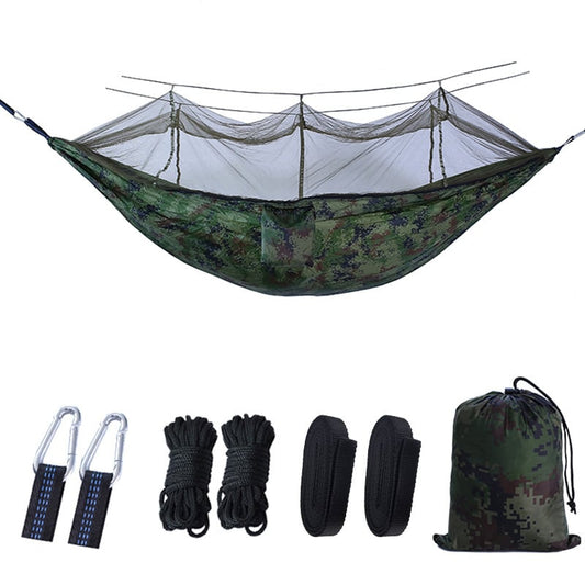 alwaysdwellTM - Outdoor Mosquito Net Hammock-(Protects against all insects)